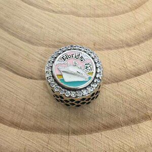 Pandora Florida Exclusive Charm Pendant, S925 Silver Jewelry